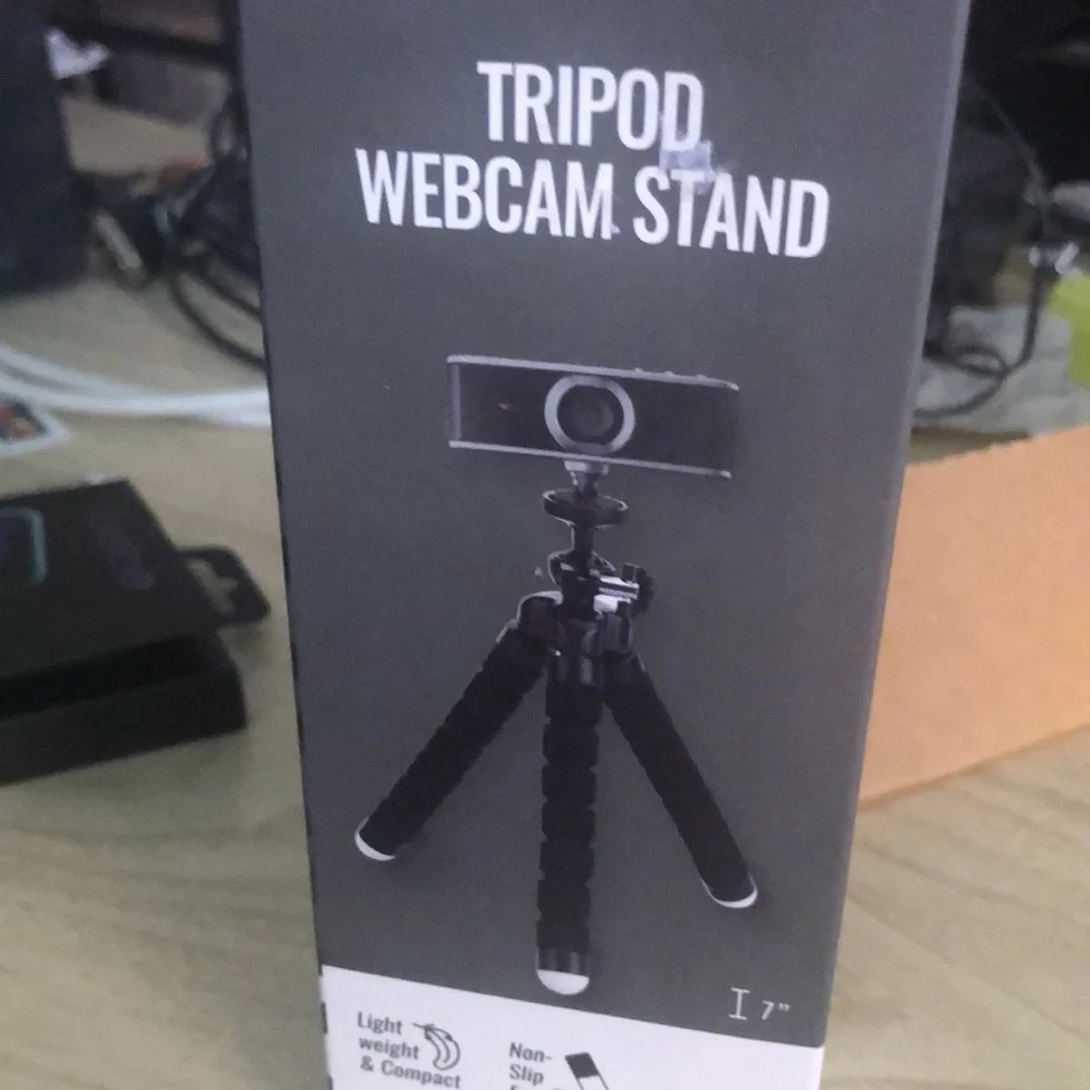 Tripod for webcam or small compact camera gentle New in box